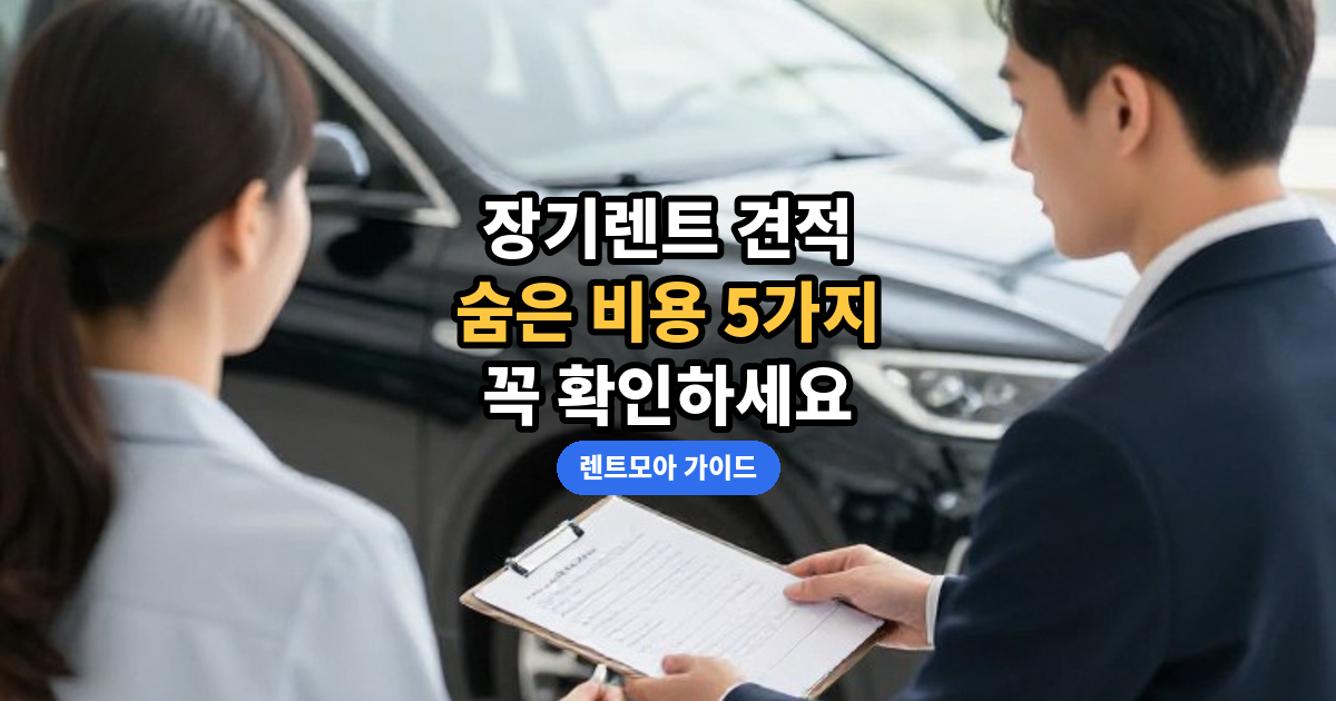 견적 비교 시 숨은 비용 체크리스트 썸네일